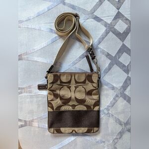 Coach Tan Vintage Crossbody Bag